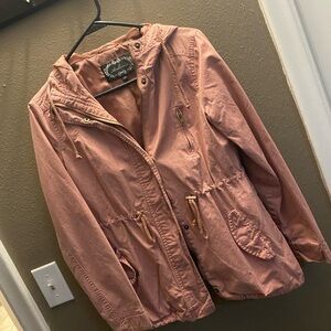 Love Tree Dusty Pink Utility Jacket